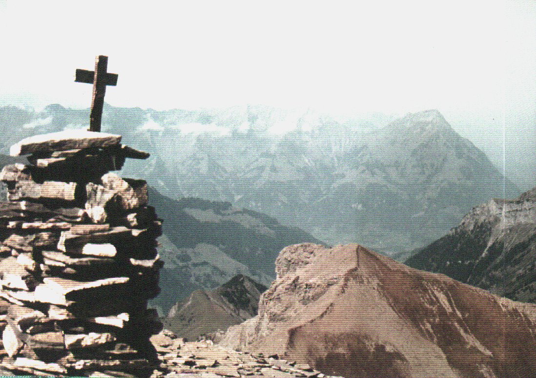Zahm Andrist, a view from the top of Wild Andrist
